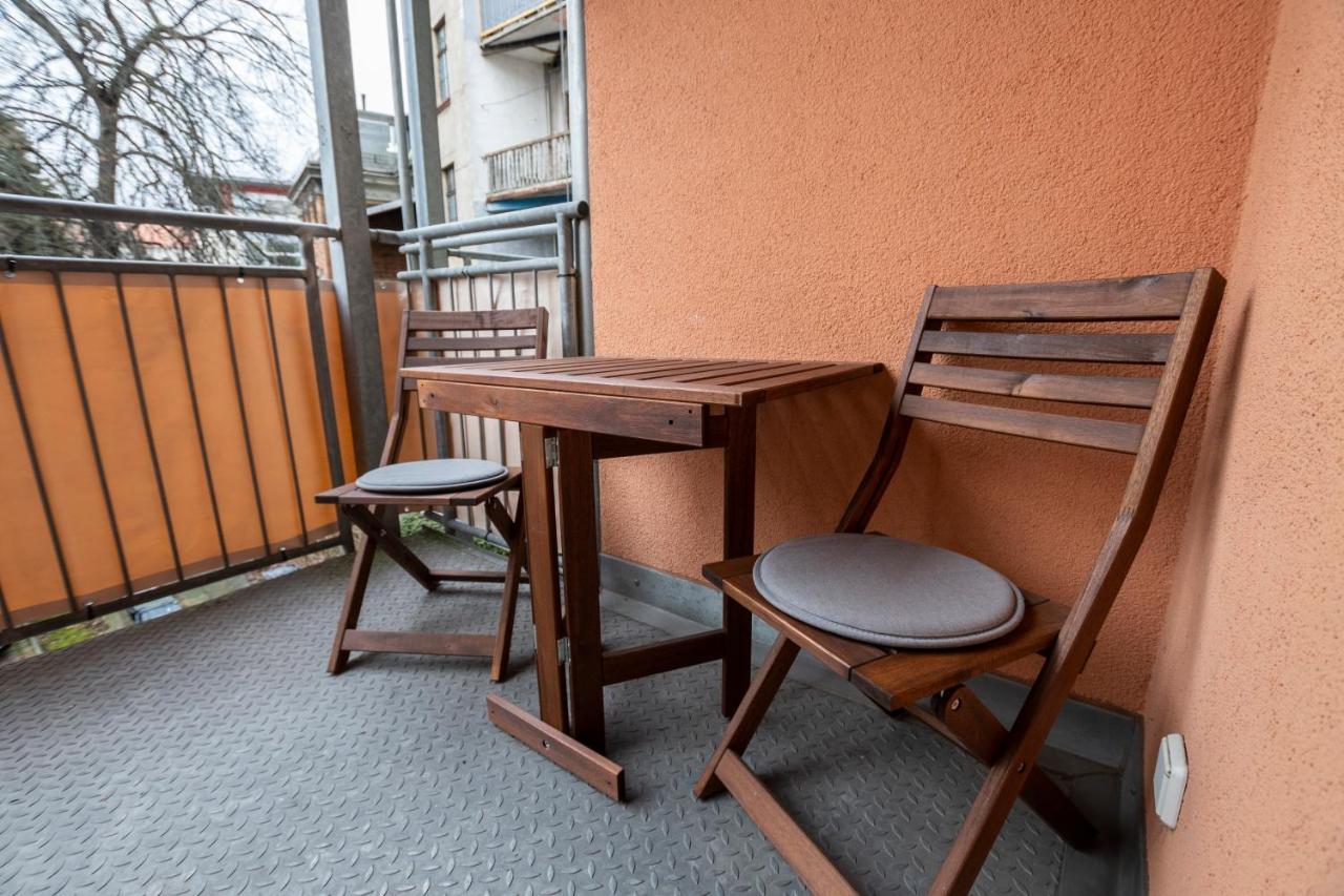 Zwickau Mittendrin, Tolles Balkon-Apartment Extérieur photo